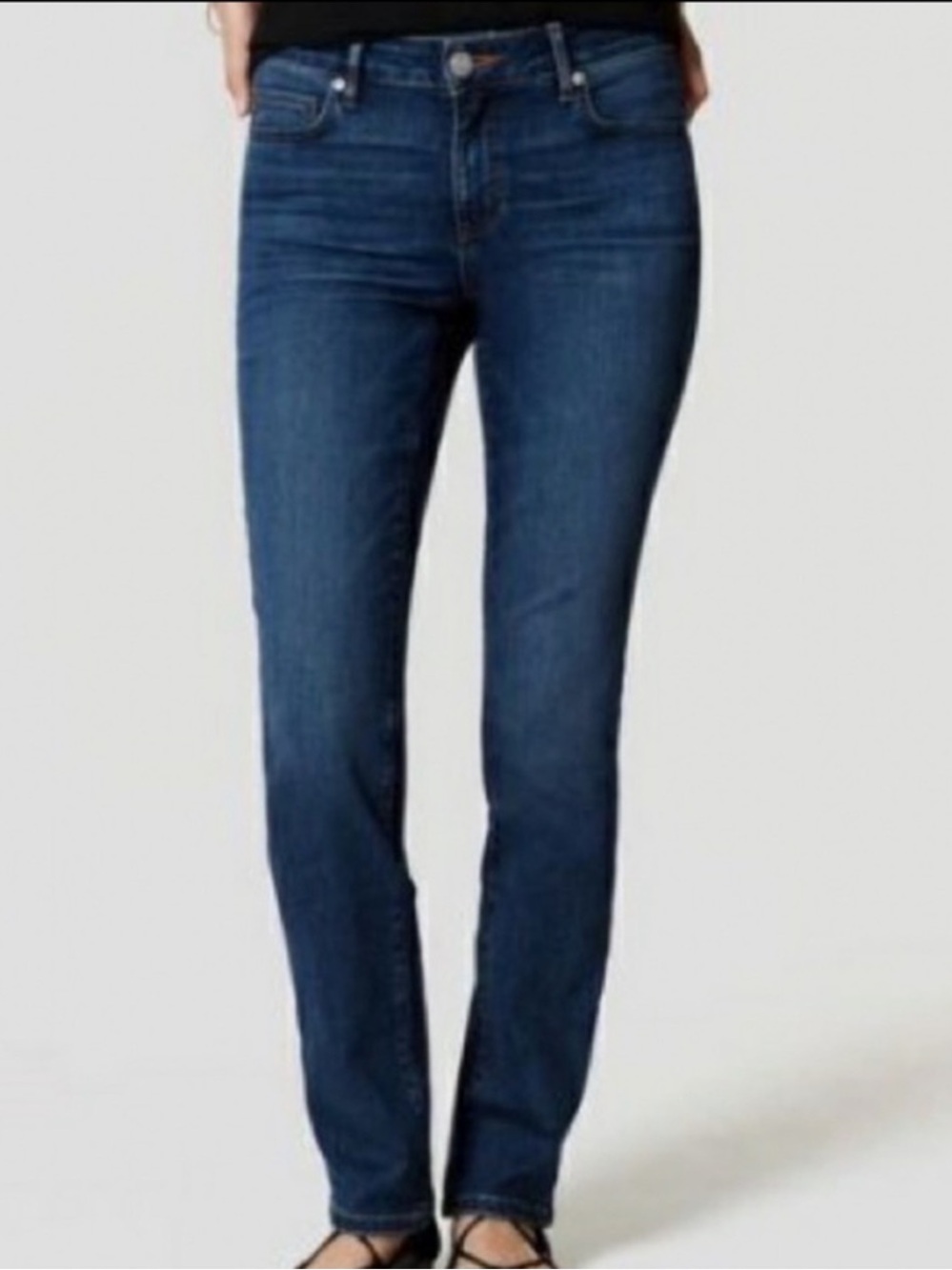 NWOT Ann Taylor Loft Curvy Straight Jean